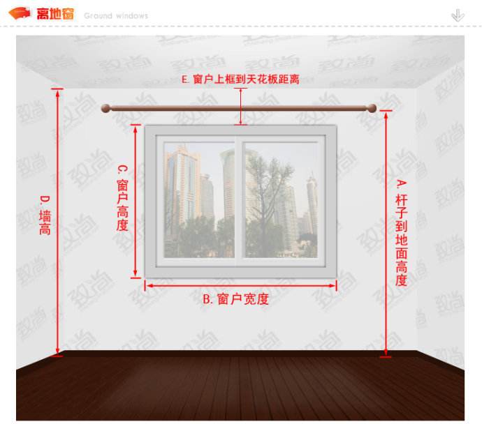 怎样去计算窗帘的尺寸？